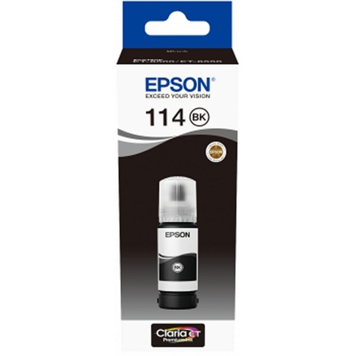 [8715946687285] Epson Botella Tinta Ecotank 114 Negro