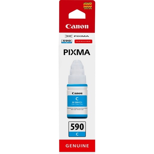 [4549292074727] Canon Botella Tinta GI-590C Cyan