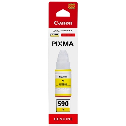 [4549292074758] Canon Botella Tinta GI-590Y Amarillo