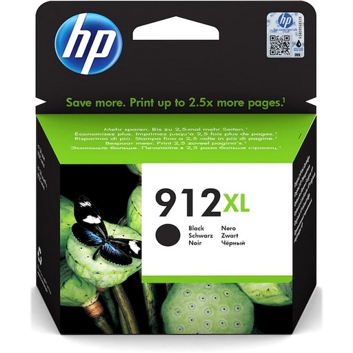 [192545866996] HP Cartucho 912XL Negro