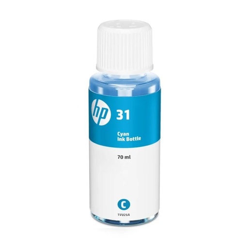 [191628349487] HP Cartucho Kit de Relleno de Tinta 31 Cian