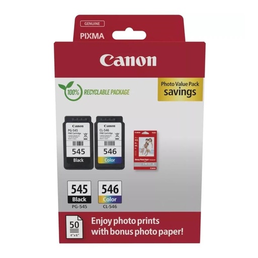 [8714574680002] Canon Cartucho Multipack PG-545/CL546