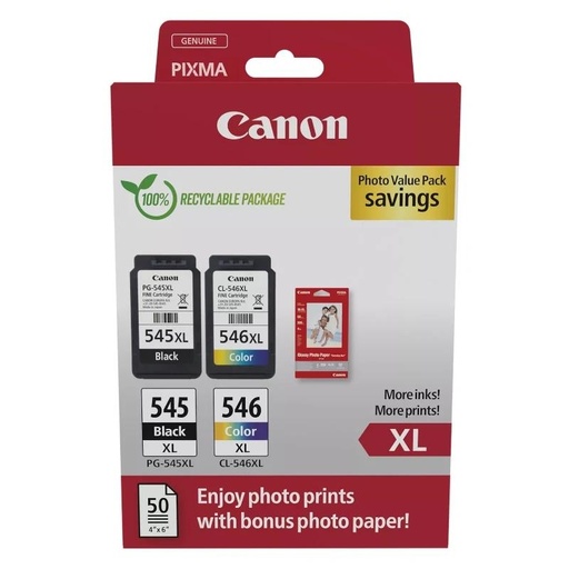 [8714574679983] Canon Cartucho Multipack PG-545XL/CL-546XL