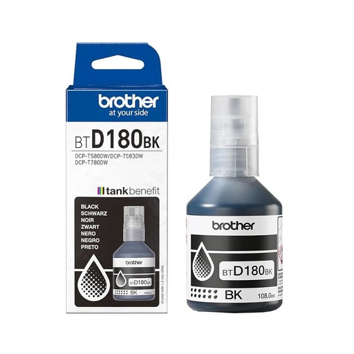 [4977766838856] Brother Botella BTD180BK Negro