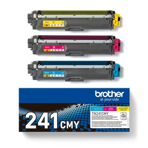 [4977766812832] Brother Tóner Multipack TN241CMY