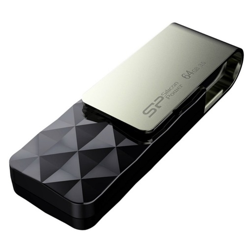 [4712702632200] SP memoria USB Blaze B30 USB 3.1 Gen1 64GB Black