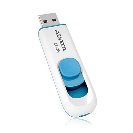 [4718050609666] ADATA Lapiz Usb C008 32GB USB 2.0 Blanco/Azul