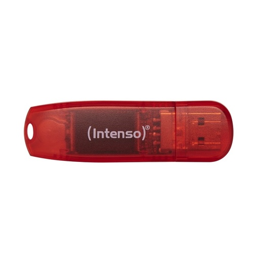 [4034303029976] Intenso 3502491 Lápiz USB 2.0 Rainbow 128GB Rojo