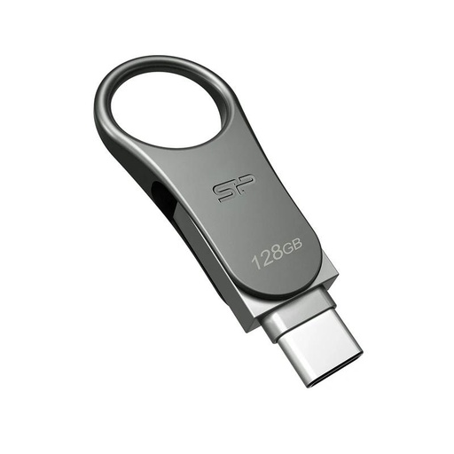 [4712702655759] SP Lapiz USB C80 USB-C 3.2 128GB Dual Metalico