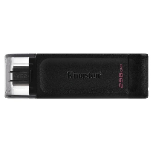 [740617331233] Kingston DataTraveler DT70 256GB USB C 3.2  Negro