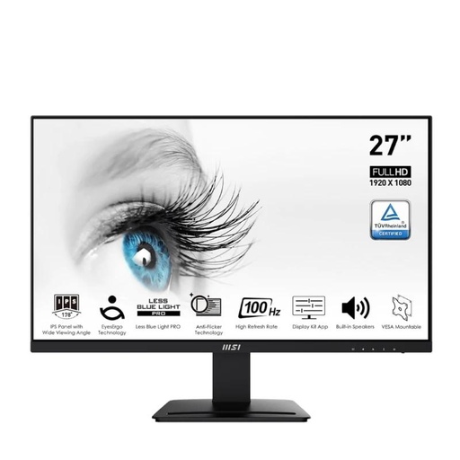 [4711377035101] MSI MP273A Monitor 27" IPS FHD 100hz VGA DP HDMI M