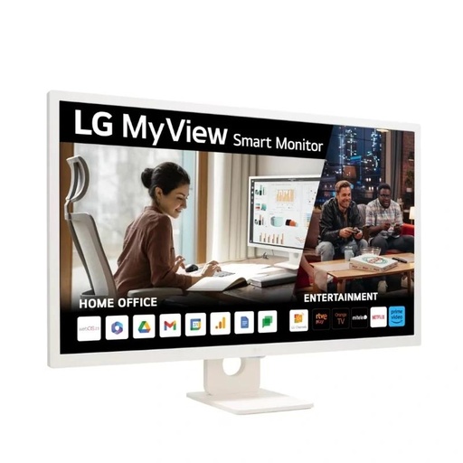 [8806084493507] LG 32SR50F-W monitor Smart 32"IPS FHD HDMI USB MM