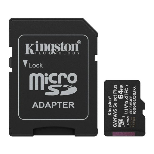 [740617348408] Kingston SDCS3/64GB microSDXC Gen3 150MB/s A1